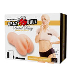 CRAZY BULL LEA Vibrating Vagina Stroker Flesh Vibrating Vagina Stroker Crazy Bull
