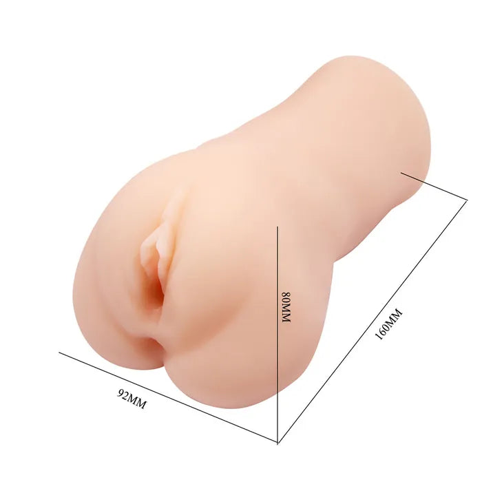 CRAZY BULL NADYA Vibrating Vagina Stroker Flesh Vibrating Vagina Stroker Crazy Bull