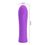 Party Up GARY USB Rechargeable Bullet Vibrator 10.2cm Purple Party Up