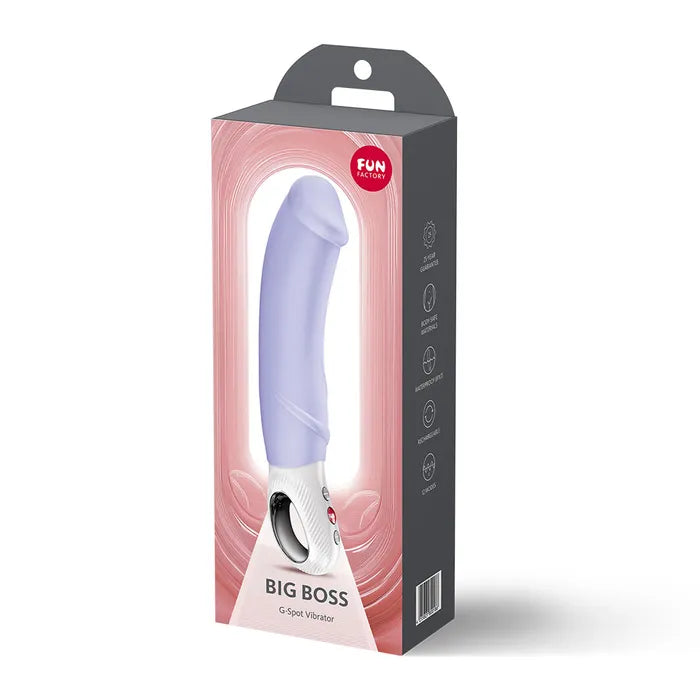 Fun Factory BIG BOSS USB C Vibrator 22.9cm Purple Fun Factory