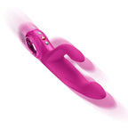 Fun Factory BI STRONIC IMMERSE USB C Rechargeable Thrusting Vibrator Magenta 22.1 cm Fun Factory