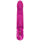 Fun Factory BI STRONIC IMMERSE USB C Rechargeable Thrusting Vibrator Magenta 22.1 cm Fun Factory