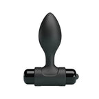 Party Up KEN Vibrating Butt Plug Black Vibrating Butt Plug 8.6cm Party Up