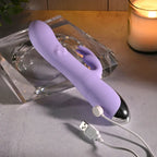Evolved SPINDERELLA USB Rechargeable Rabbit Vibrator Purple Evolved