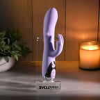 Evolved SPINDERELLA USB Rechargeable Rabbit Vibrator Purple Evolved