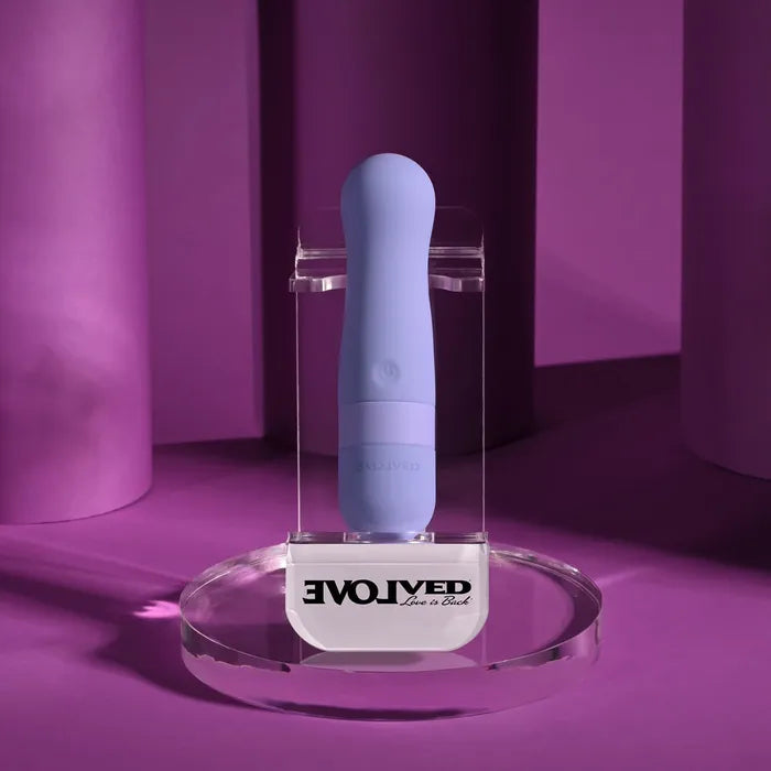 Evolved SQUISHY BULLET USB Rechargeable Bullet Purple 11 cm Evolved