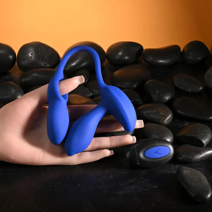 Gender X BACK FOR MORE Dual USB Rechargeable Dual Stimulator With Wireless Remote Gender X