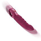 Fun Factory STRONIC DEEP USB C Rechargeable Vibrator Wine Red 20.8 cm Fun Factory