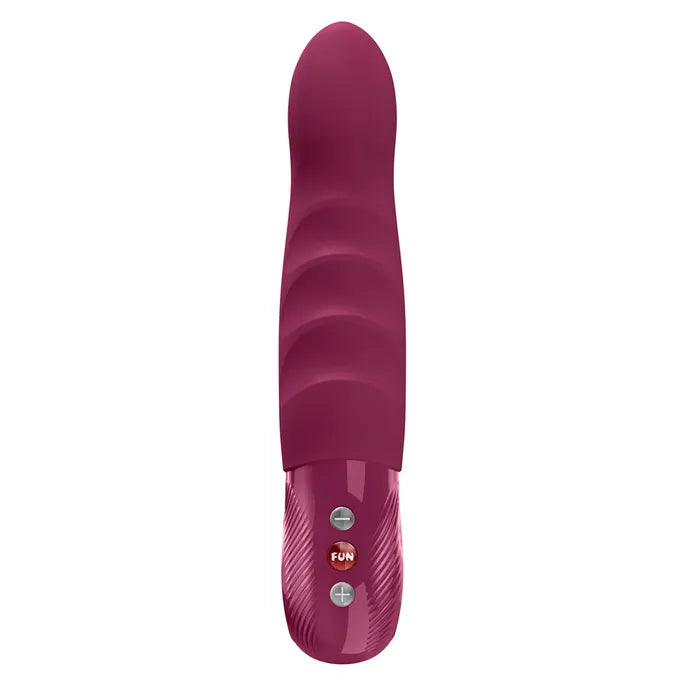 Fun Factory STRONIC DEEP USB C Rechargeable Vibrator Wine Red 20.8 cm Fun Factory