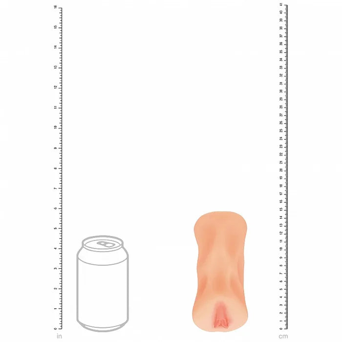 Shots Toys XKIN Career Girls Sasha Slippernip Vagina Stroker Flesh 15 cm Shots Toys