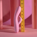 Evolved CUSHY BUNNY USB Rechargeable Rabbit Vibrator Pink 19.1 cm Evolved