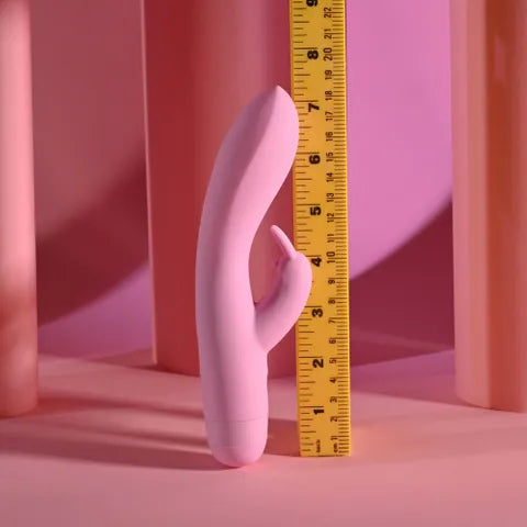 Evolved CUSHY BUNNY USB Rechargeable Rabbit Vibrator Pink 19.1 cm Evolved
