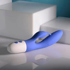 Evolved FUNNY BUNNY USB Rechargeable Rabbit Vibrator Blue 20 cm Evolved
