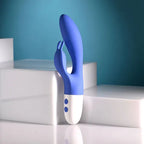 Evolved FUNNY BUNNY USB Rechargeable Rabbit Vibrator Blue 20 cm Evolved