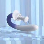 Evolved SPRING LOADED USB Rechargeable Multi Tapping Vibrator White / Purple 23 cm Evolved