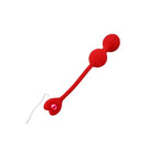 Adam & Eve SWEETHEART Kegel Trainer USB Rechargeable Vibrating Kegel Balls With Remote Red Adam & Eve