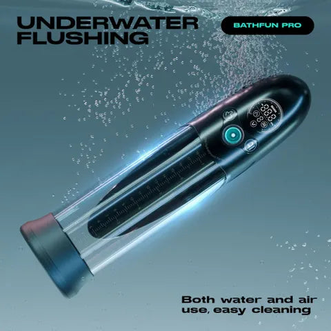 LuvPump BathFun Pro USB Rechargeable Waterproof Smart Automatic Penis Pump LuvPump