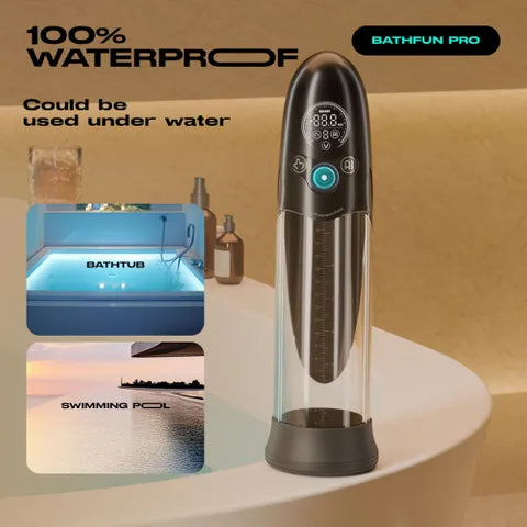 LuvPump BathFun Pro USB Rechargeable Waterproof Smart Automatic Penis Pump LuvPump
