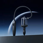 LuvPump RosCup Pro Smart Rosebud Pump Black USB Rechargeable Anal Pump With Vibrating Probe LuvPump