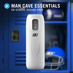 Blush Novelties M For Men Robo Bator USB Rechargeable Vibrating Auto Stroker White Blush Novelties