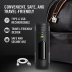 Blush Novelties M For Men Master Blaster USB Rechargeable Vibrating & Sucking Auto Stroker Blush Novelties