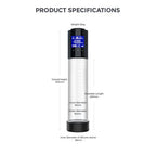 LuvPump Smart Automatic Penis Pump Clear LuvPump