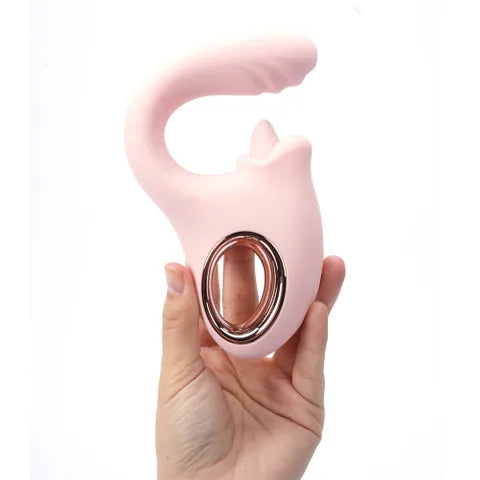 Maia JAYLEE USB Rechargeable Dual Motor G Spot Vibrator Pink Maia Toys
