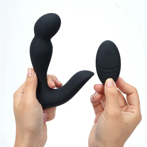 Maia COLTON USB Rechargeable Vibrating Prostate Massager With Wireless Remote Black Secondary image