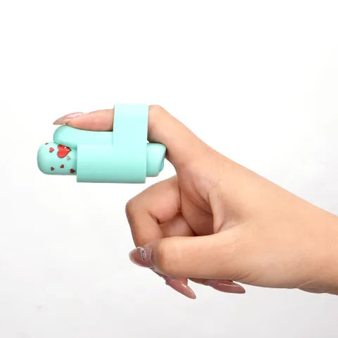 Maia JILLY USB Rechargeable Powerful Finger Stimulator Teal Maia Toys