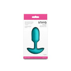 NS Novelties INYA Pulse USB Rechargeable Vibrating Butt Plug 11cm Teal NS Novelties