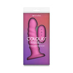 NS Novelties Colours Ribbed USB Rechargeable Vibrating Dildo With Wireless Remote 16.5 cm NS Novelties