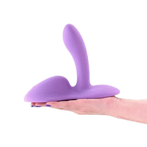 NS Novelties Grinders Paramour USB Rechargeable Vibrating Grinder Pad Purple NS Novelties Main image