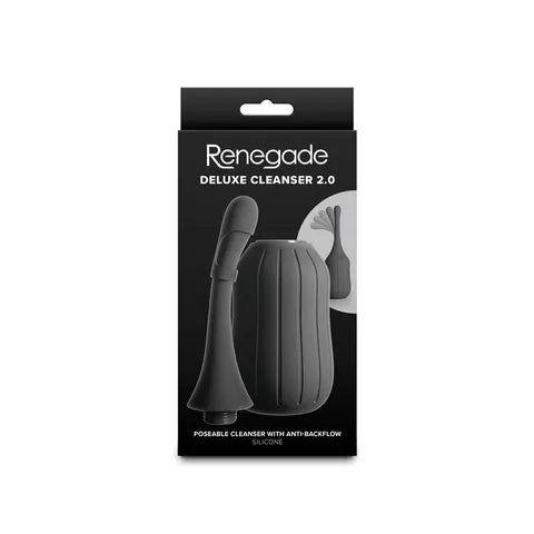 NS Novelties Renegade Deluxe Cleanser 2.0 Unisex Douche Black NS Novelties