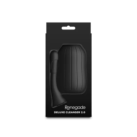 NS Novelties Renegade Deluxe Cleanser 2.0 Unisex Douche Black NS Novelties