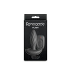 NS Novelties Renegade Flash USB Rechargeable Vibrating Butt Plug 10.3 cm Black NS Novelties