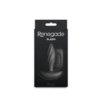 NS Novelties Renegade Flash USB Rechargeable Vibrating Butt Plug 10.3 cm Black NS Novelties