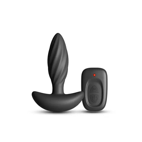 NS Novelties Renegade Flash USB Rechargeable Vibrating Butt Plug 10.3 cm Black NS Novelties Main image