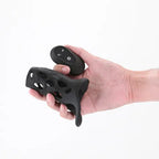 NS Novelties Renegade Edge USB Rechargeable Vibrating Penis Sleeve With Wireless Remote Black NS Novelties