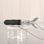 Playboy Pleasure Bunny On The Go USB C Rechargeable Vibrator 18.6 cm Black / Chrome Playboy Pleasure