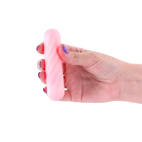 NS Novelties X and Os Crave USB Rechargeable Bullet Vibrator 10.5cm Light Pink NS Novelties Main image