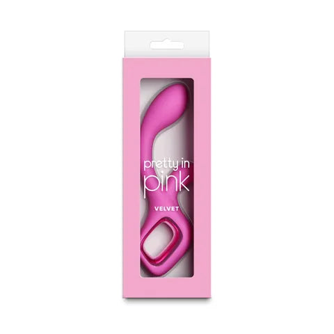 NS Novelties Pretty in Pink USB Rechargeable Vibrator 18.7cm Pink NS Novelties