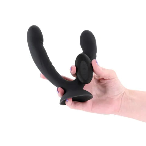 NS Novelties INYA Duet USB Rechargeable Vibrating Double Dildo With Wireless Remote NS Novelties Main image