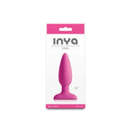 NS Novelties INYA Swirl USB Rechargeable Vibrating Butt Plug 10.7cm Pink NS Novelties