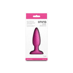 NS Novelties INYA Swirl USB Rechargeable Vibrating Butt Plug 10.7cm Pink NS Novelties