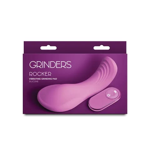 NS Novelties Grinders Rocker USB Rechargeable Vibrating Grinder Pad With Remote Pink NS Novelties