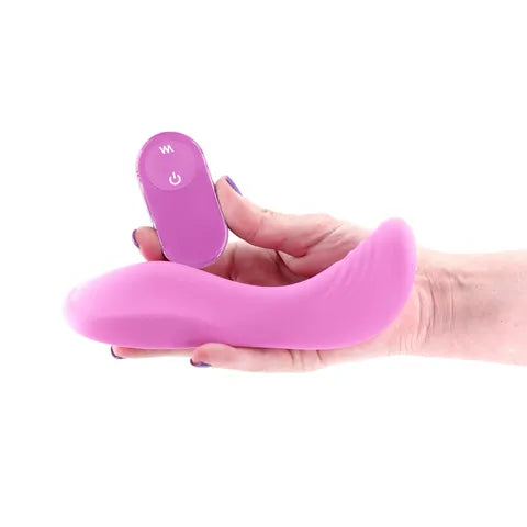 NS Novelties Grinders Rocker USB Rechargeable Vibrating Grinder Pad With Remote Pink NS Novelties