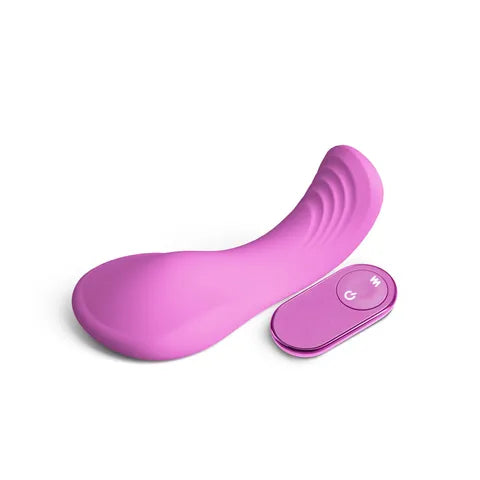 NS Novelties Grinders Rocker USB Rechargeable Vibrating Grinder Pad With Remote Pink NS Novelties