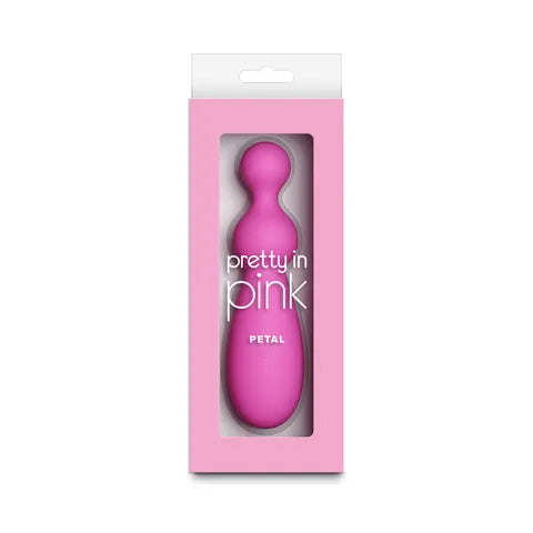 NS Novelties Pretty in Pink Petal USB Rechargeable Vibrator 15.5cm Pink NS Novelties
