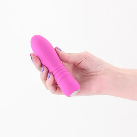 NS Novelties Pretty in Pink Blush USB Rechargeable Vibrator 13cm Pink NS Novelties