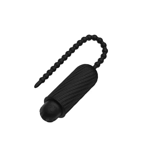 Passion Play USB Rechargeable Vibrating Urethral Sound Black Secondary image